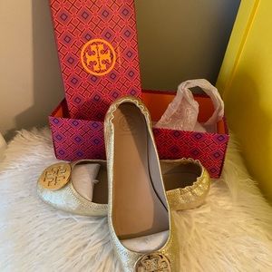Tory Burch Ballet flats worn twice